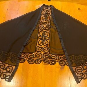 Kenneth Cole black tie wrap!